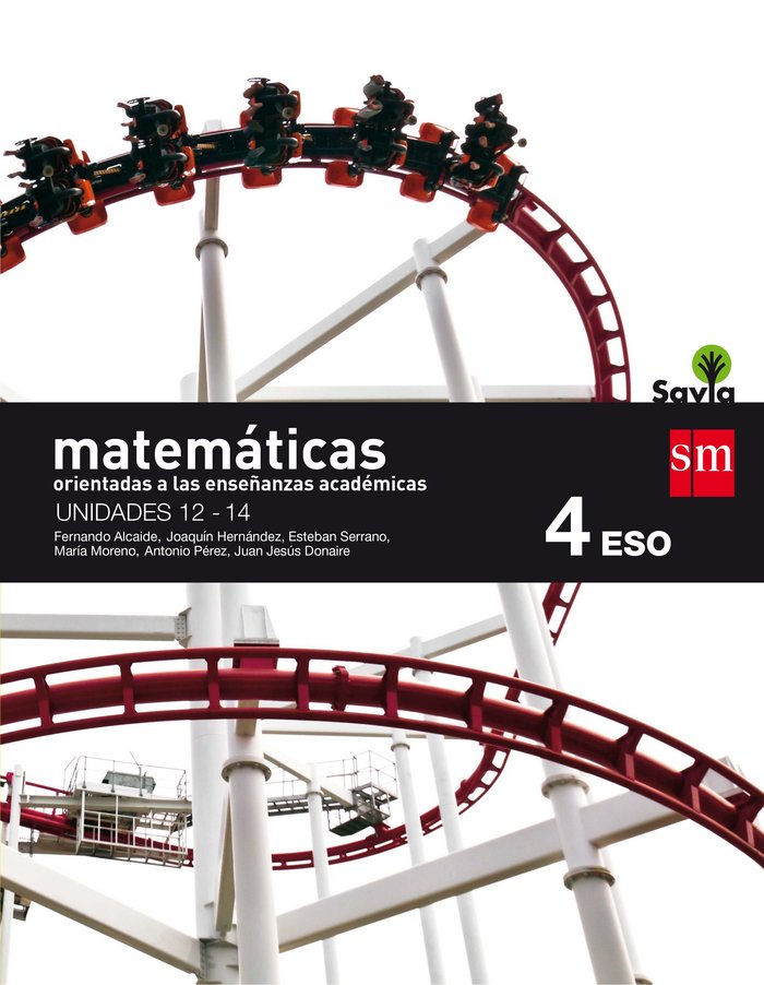 4º ESO MATEMÁTICAS B (Orientadas a las Enseñanzas Académicas) TRIMESTRES SAVIA 16