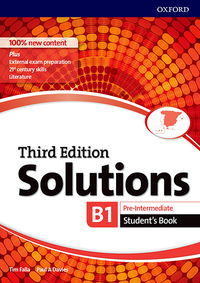 ESO 2 - SOLUTIONS PRE-INTERM B1 (3 ED)