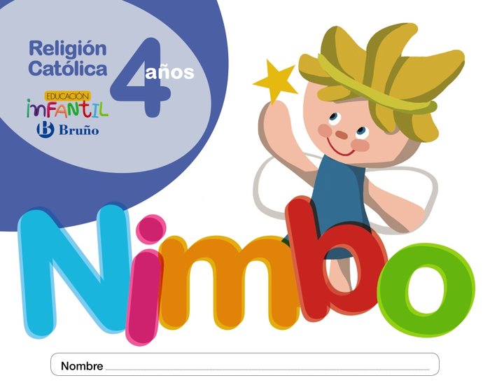 RELIGIÓN CATÓLICA NIMBO 4 AÑOS -4 AÑOS
