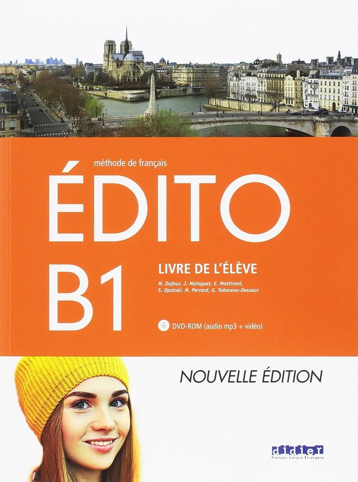 EDITO B1 1ºNB ELEVE+DVD 18