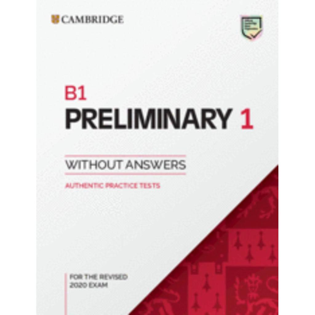 B1 PRELIMINARY 1 FOR REVISED EXAM FROM 2020 STUDENTS BOOK