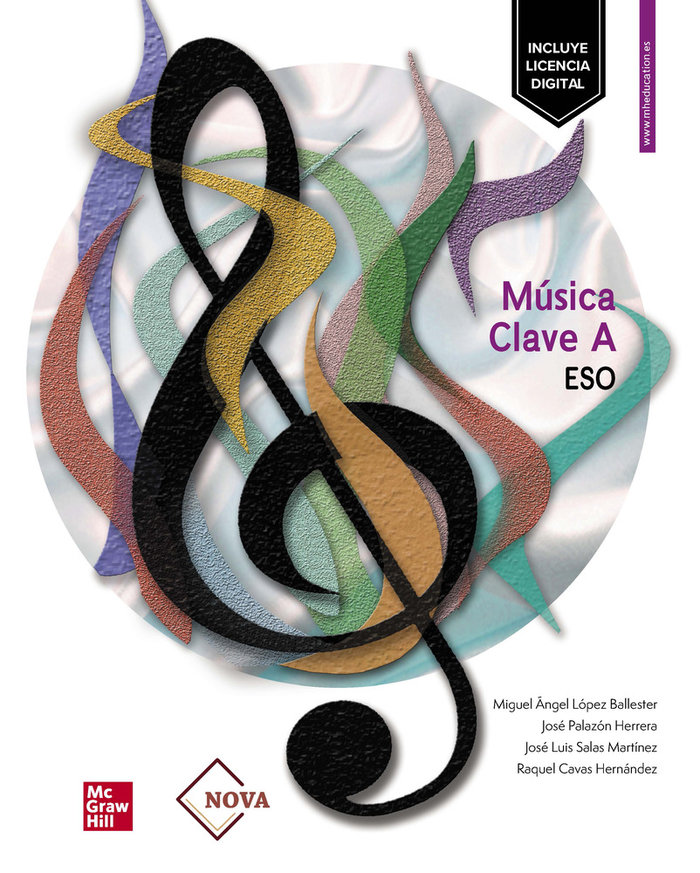 MUSICA 1ºESO CLAVE A NOVA +3CD 21