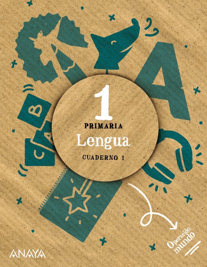 LENGUA 1. CUADERNO 1 -1º EPR (Operación Mundo)