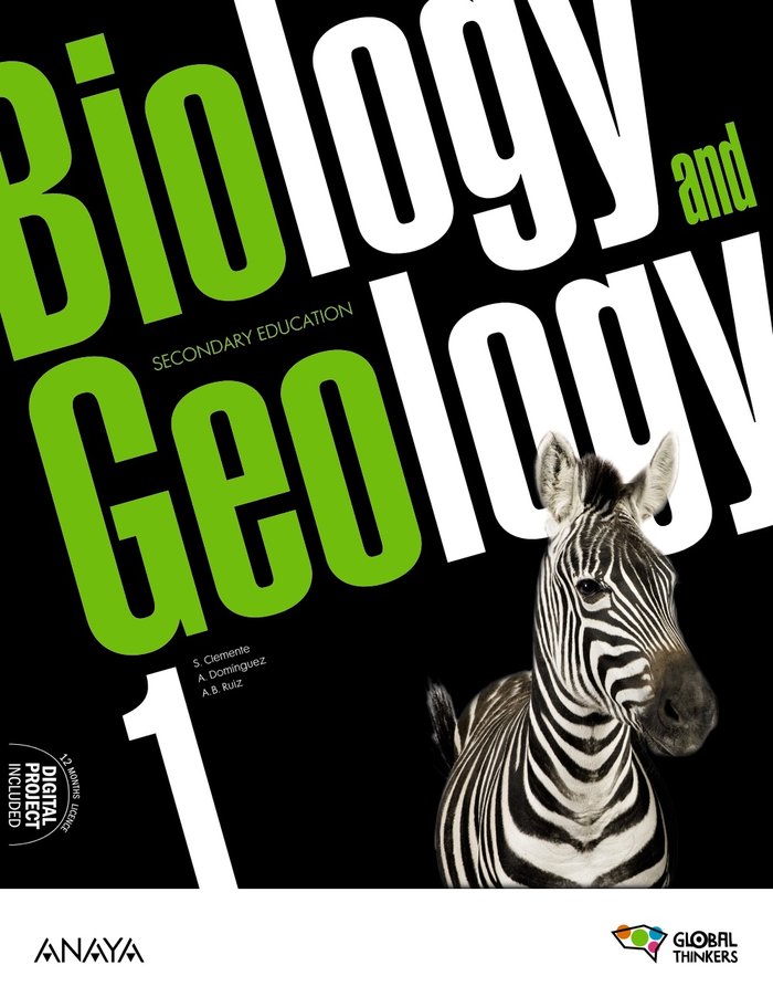 BIOLOGY AND GEOLOGY 1. STUDENT'S BOOK - GLOBAL THINKERS