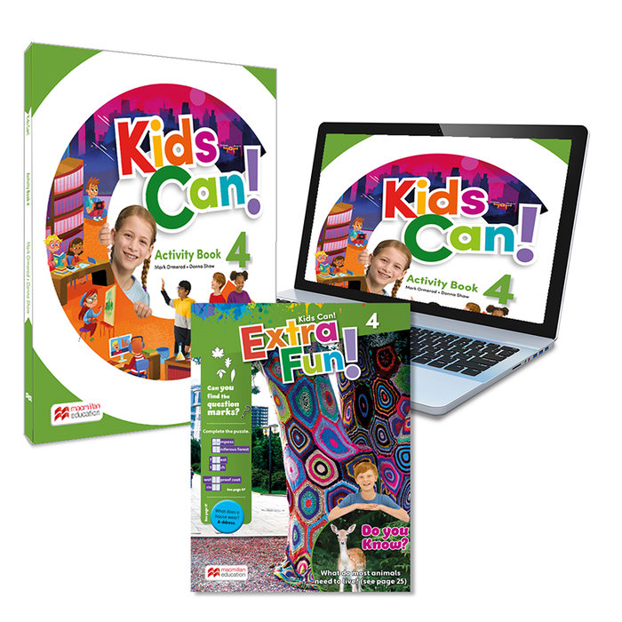 KIDS CAN! 4 ACTIVITY BOOK: CUADE