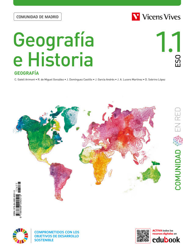 GEOGRAFIA HISTORIA 1ºESO MADRID COMUNIDAD RED 22