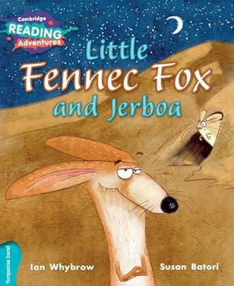 LITTLE FENNEC FOX AND JERBOA TURQUOISE BAND