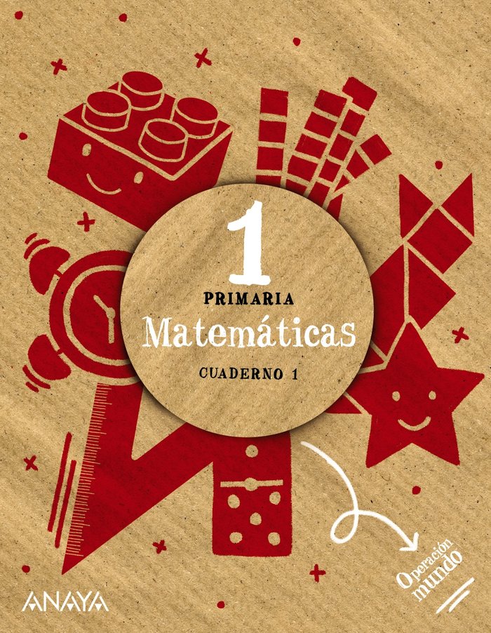 MATEMÁTICAS 1. CUADERNO 1 -1º EPR (Operación Mundo)