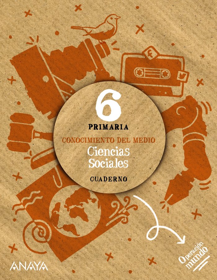 CIENCIAS SOCIALES 6. CUADERNO -6º EPR (Operación Mundo)