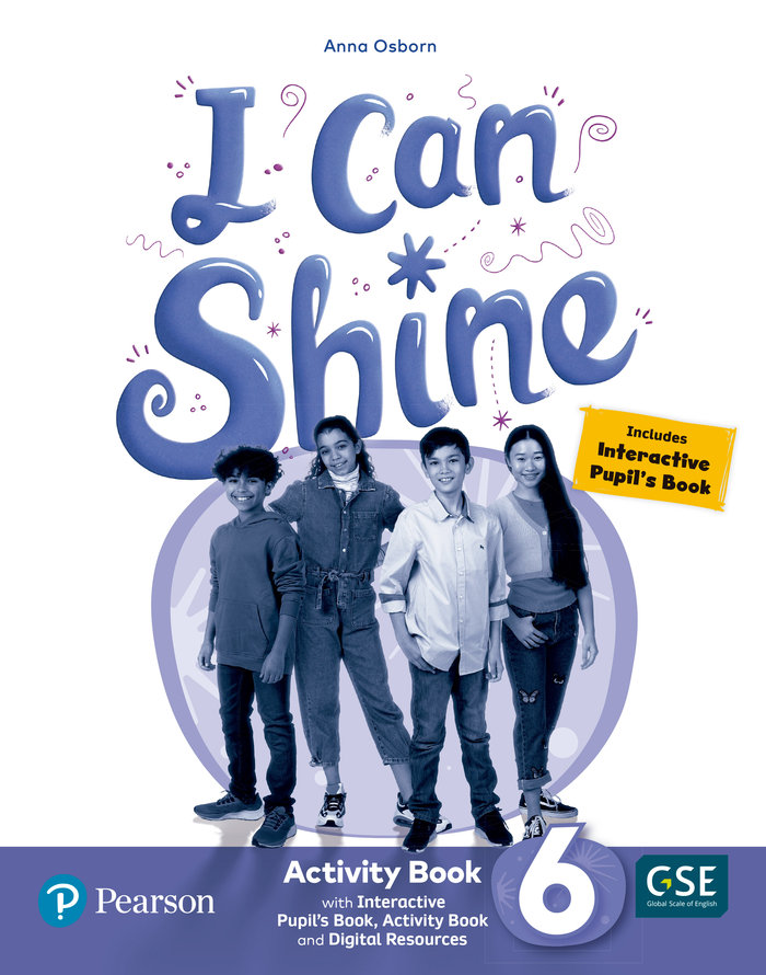 I CAN SHINE 6 ACTIVITY BOOK & INTERACTIVE PUPIL´S BOOK-ACTIVITY BOOK ANDDIGITAL RESOURCES ACCESS CODE - EPR