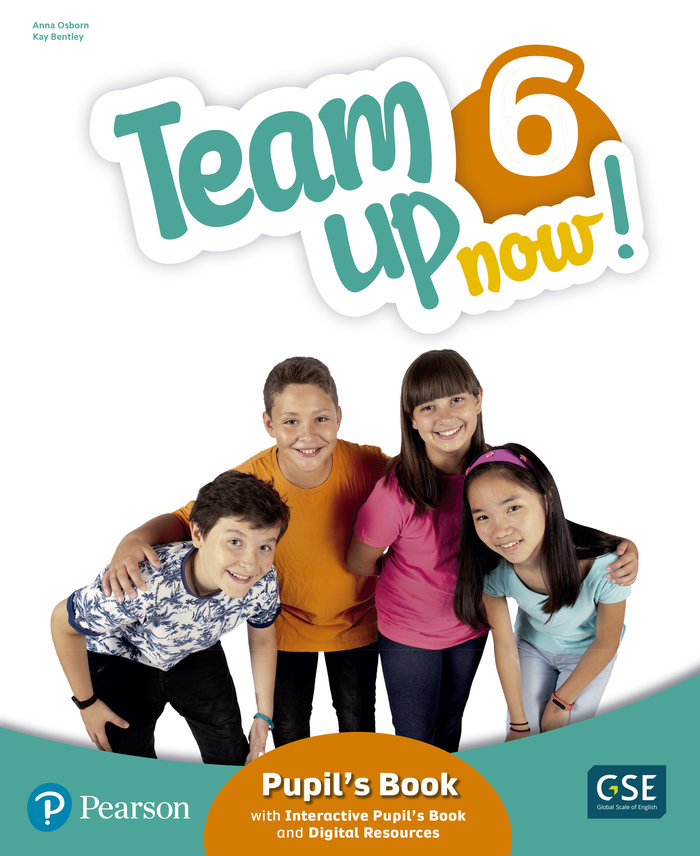 TEAM UP NOW! 6 PUPIL'S BOOK & INTERACTIVE PUPIL'S BOOK AND DIGITALRESOURCES ACCESS CODE - EPR