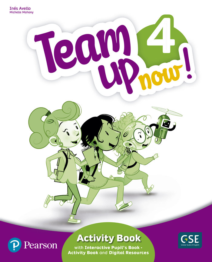 TEAM UP NOW! 4 ACTIVITY BOOK & INTERACTIVE PUPIL´S BOOK-ACTIVITY BOOKAND DIGITAL RESOURCES ACCESS CODE -4º EPR
