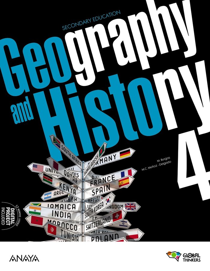 GEOGRAPHY AND HISTORY 4. STUDENT'S BOOK - 4º ESO - GLOBAL THINKERS
