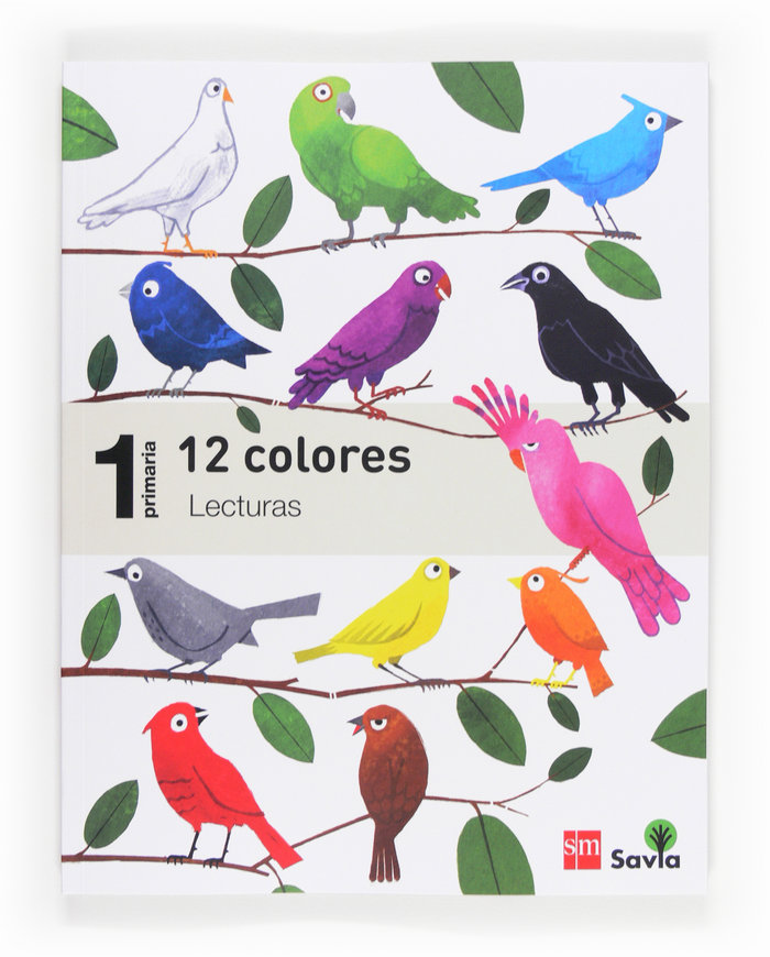 LECTURAS PARA EL AULA 1ºEP 12 COLORES SAVIA 14